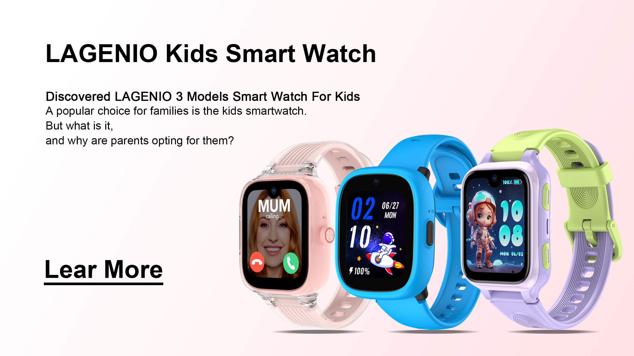 What Is a Kids' Smartwatch? A Parent's Guide to LAGENIO K9, K3, and K2
