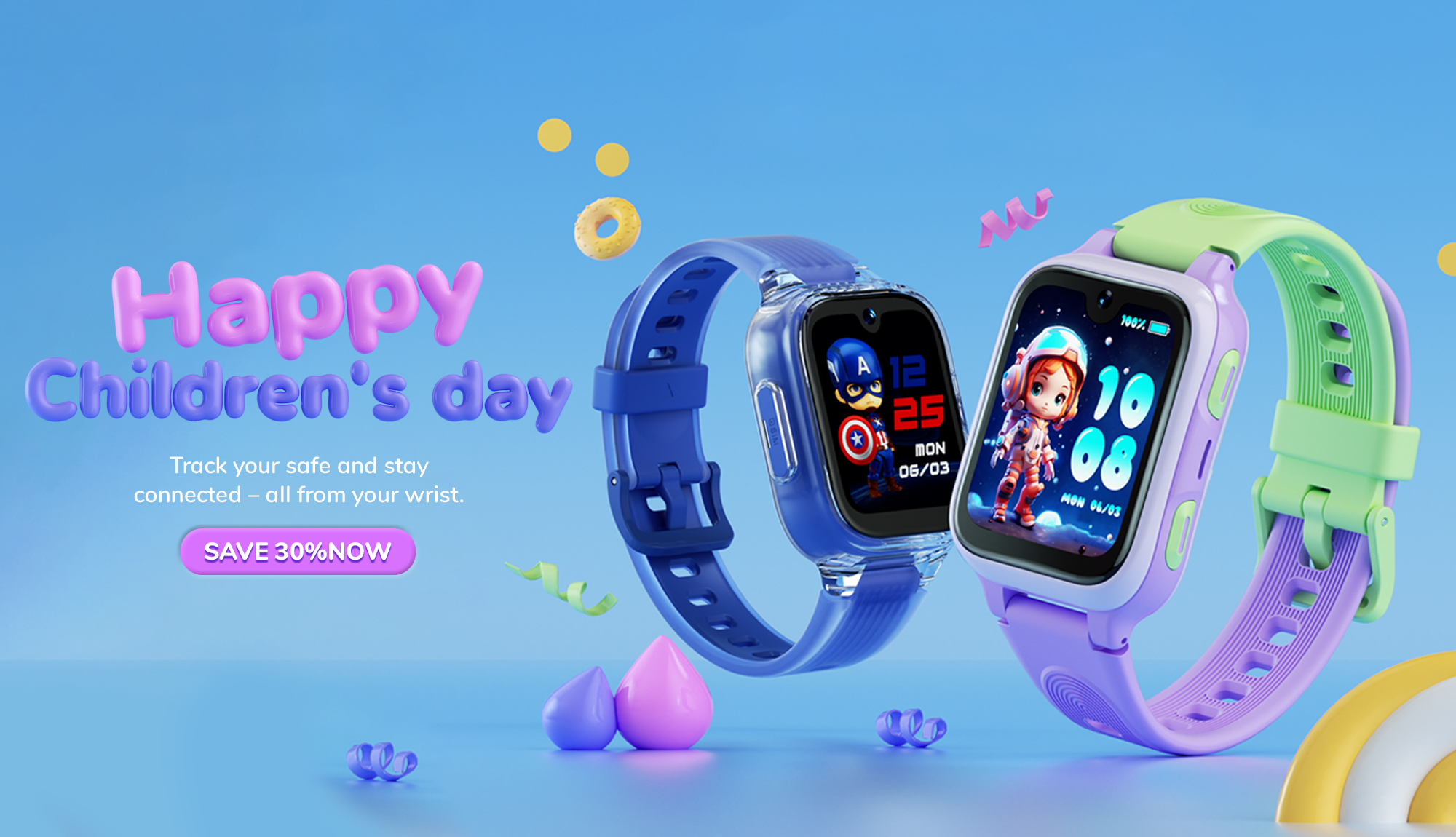 Gift Your Child a Smartwatch This Children’s Day – Keep Them Safe, Happy, and Connected