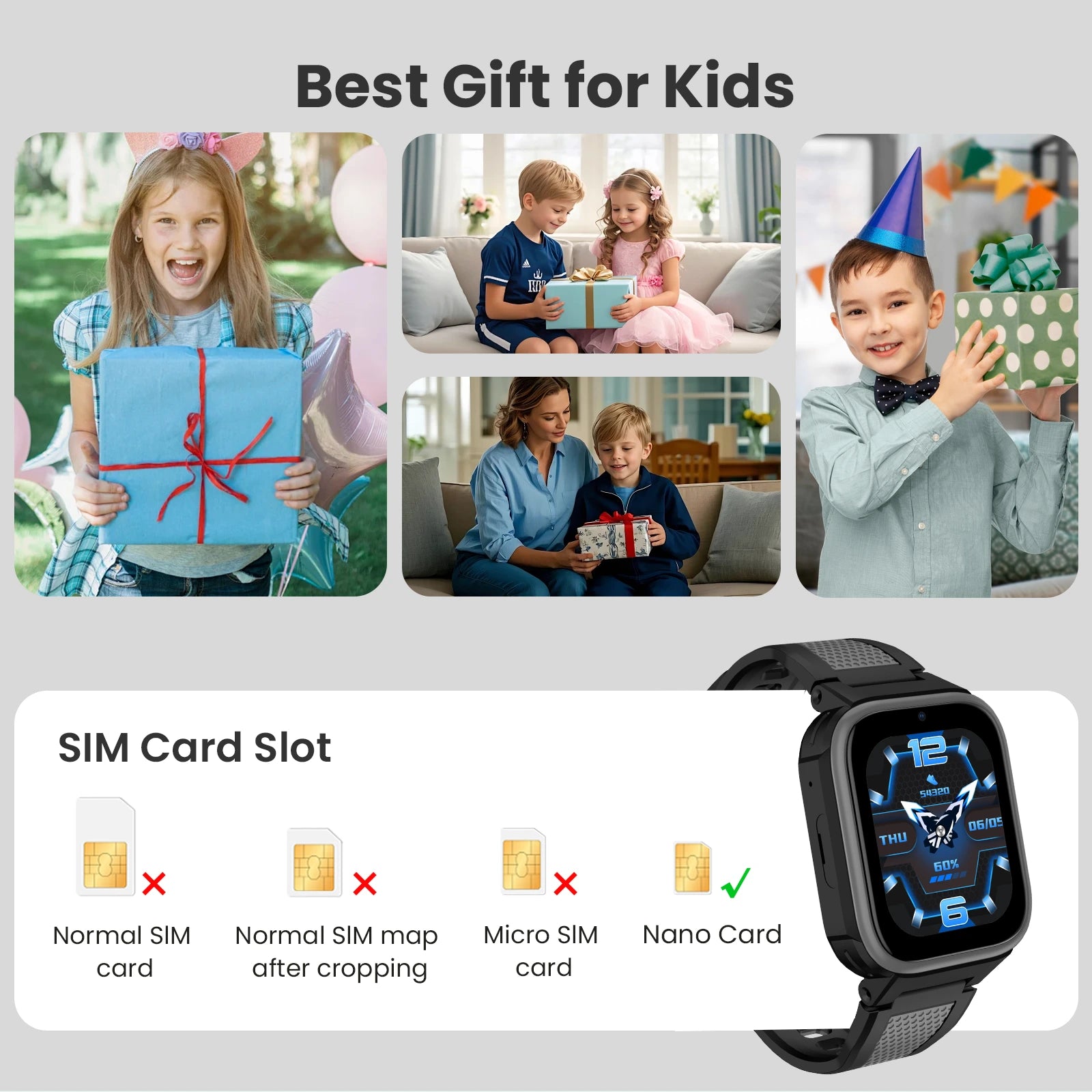 LAGENIO K10 AI 4G Kids Smart Watch