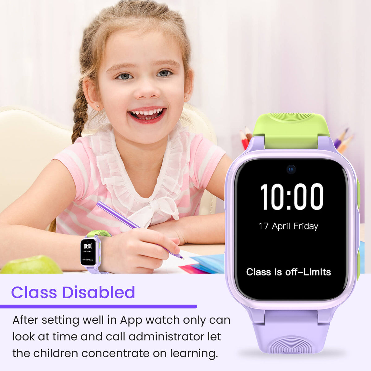 LAGENIO K9 Smartwatch 4G per bambini con AI