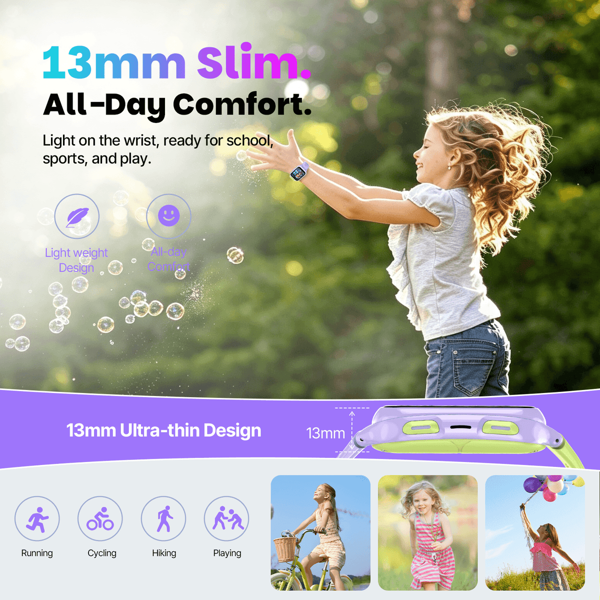 LAGENIO K9 Smartwatch 4G per bambini con AI