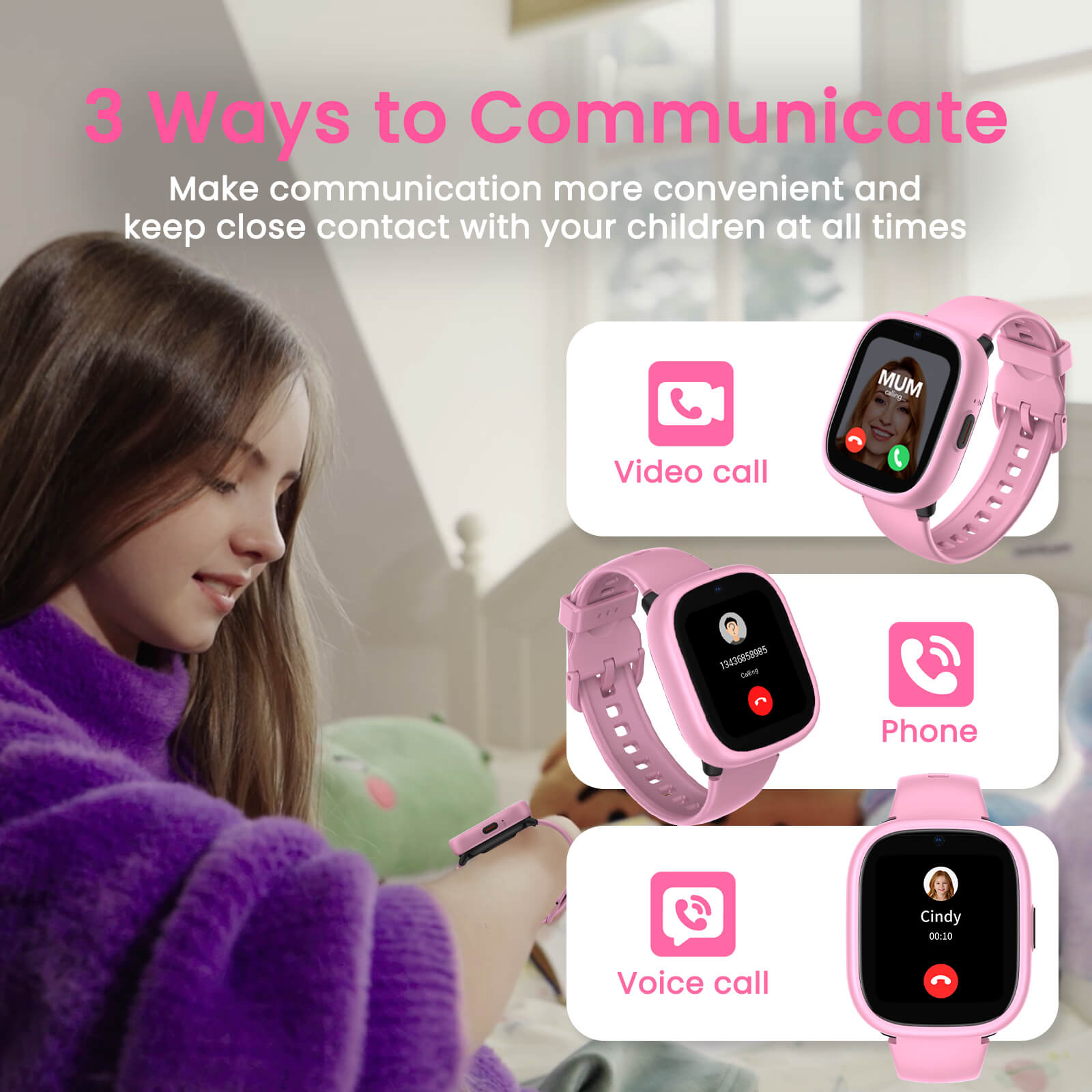 LAGENIO K3 4G Kids Smart Watch