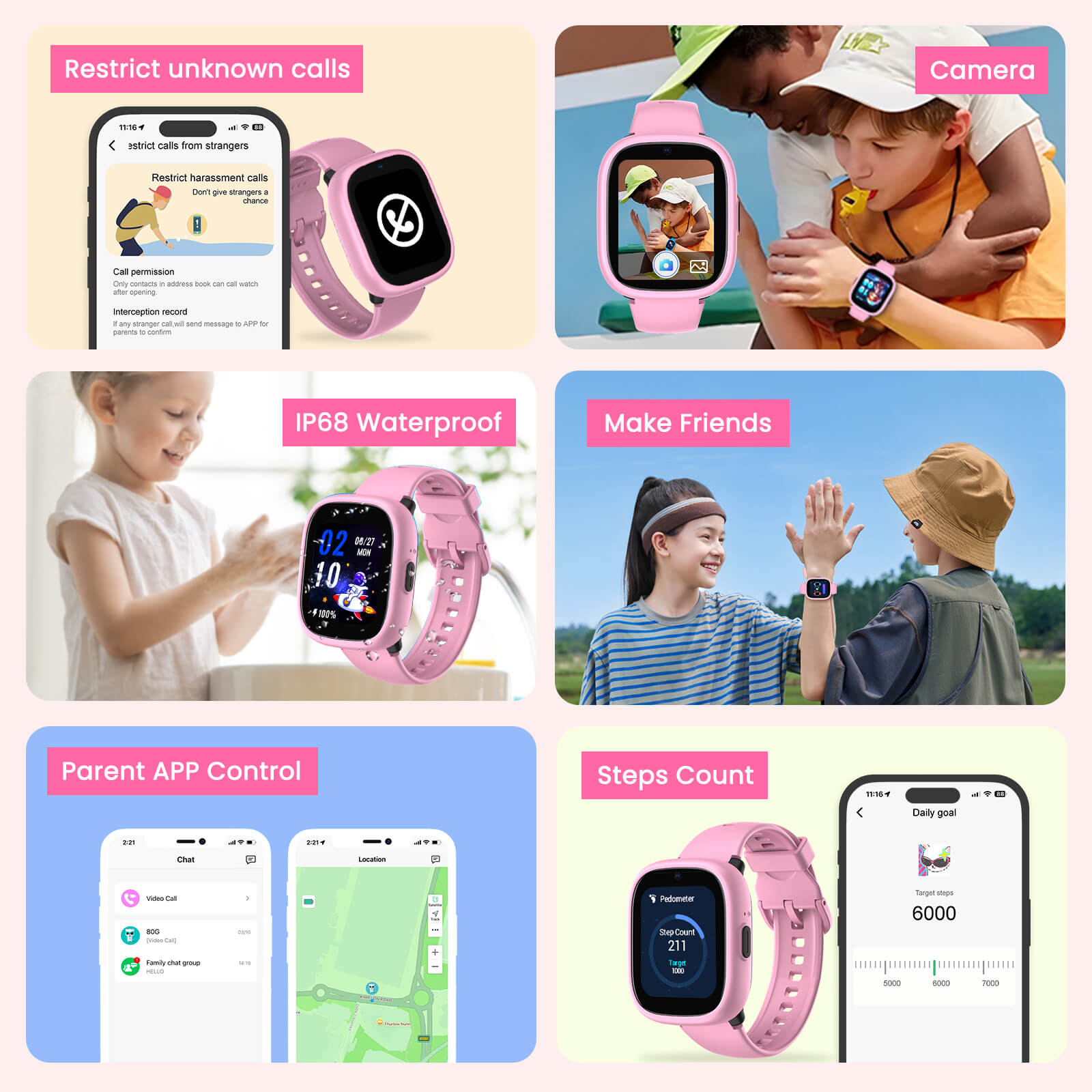 LAGENIO K3 4G Kids Smart Watch