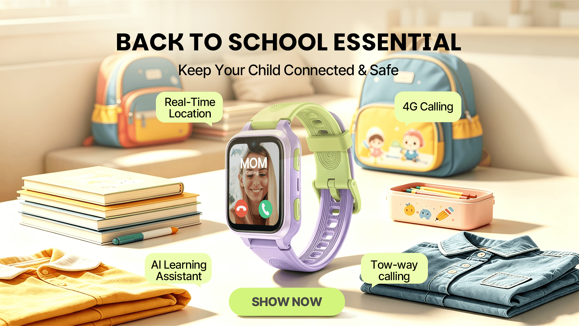 Kids Smartwatch for School: Back-to-School Tips and 20% Off