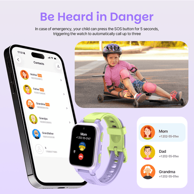 LAGENIO K9 Smartwatch 4G per bambini con AI