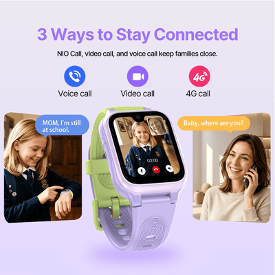 LAGENIO K9 Smartwatch 4G per bambini con AI