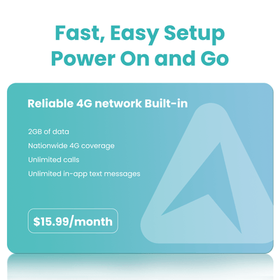 Lagenio K9 US Version offer SIM built-in, available plans for $15.99 per month