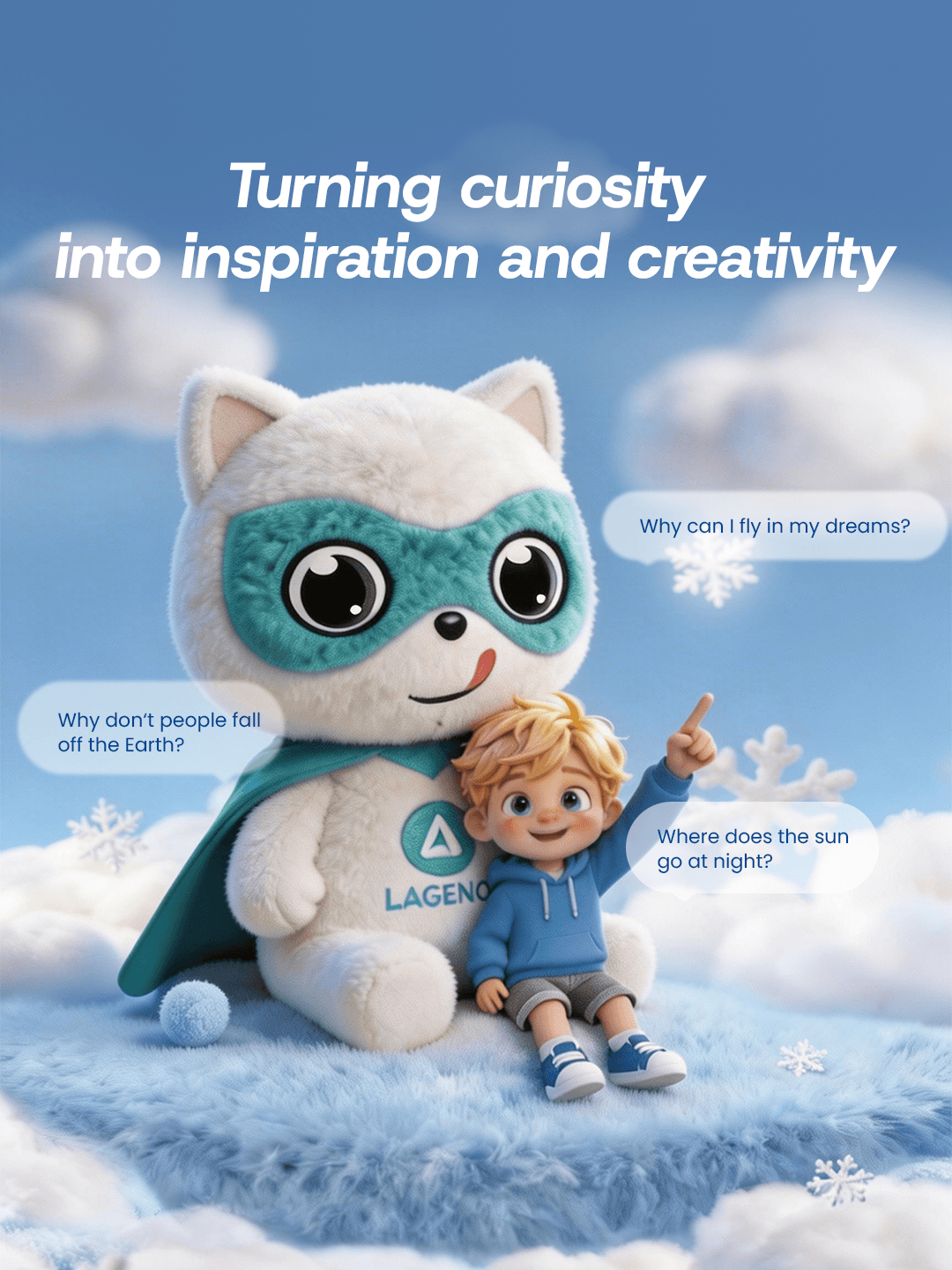 LAGENIO AI kids smart watch inspires children to ask questions and explore curiosity through Nio AI