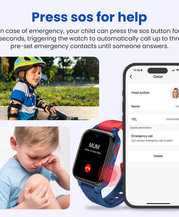 LAGENIO K9 4G AI Kids Smart Watch