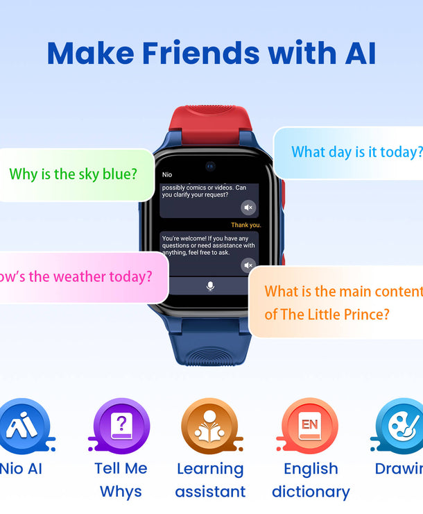 LAGENIO K9 4G AI Kids Smart Watch