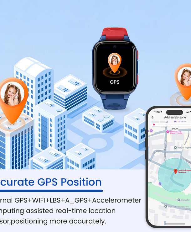 LAGENIO K9 4G AI Kids Smart Watch
